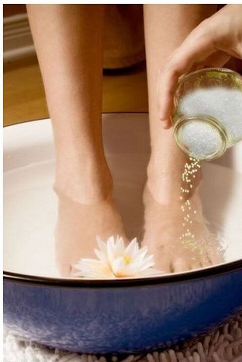 The foot soaking solution